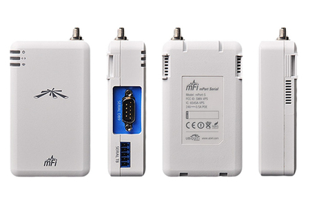 Ubiquiti mPort-S mFi DB9 RJ45 USB port blokowy - zdjęcie 2