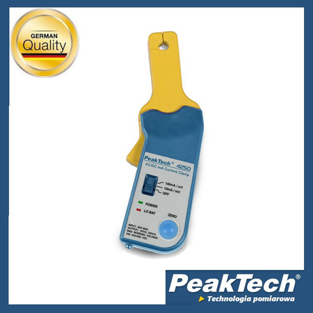 Adapter zaciskowy do multimetra 60A AC/DC PeakTech 4250