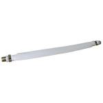 Przelotka antenowa okienna płaska gniazdo 2xF 20cm - zdjęcie 2