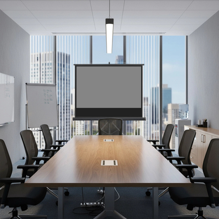 Ekran Projekcyjny ze Statywem 92" 4K Spacetronik - zdjęcie 2