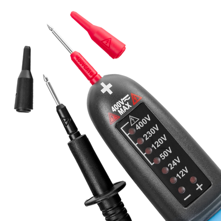 Tester napięcia PeakTech P 1094 - Miernik 12-400V - zdjęcie 2