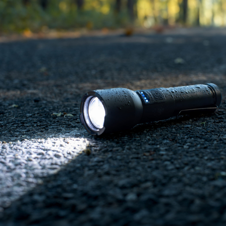 Latarka ręczna taktyczna akumulatorowa 800lm 20W LED Vayox VA0180 - zdjęcie 2