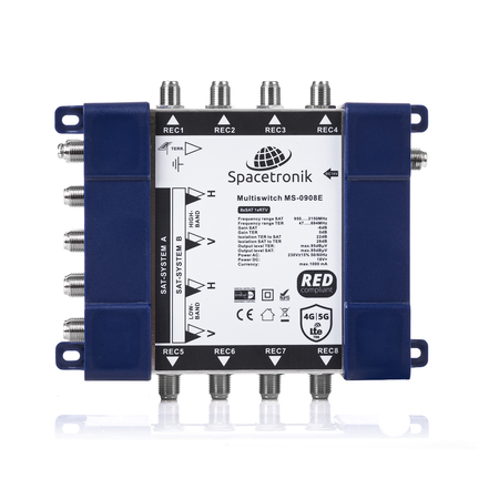 Multiswitch 9/8 Spacetronik E-Series MS-0908E - zdjęcie 2