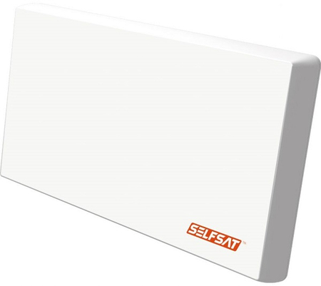 Antena płaska Selfsat - H22D4 Quad LNB