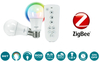 Zestaw żarówek Schwaiger HALSET300 E27 9,5W RGB ZigBee