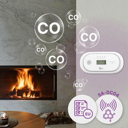 Czujnik czadu (CO) Spacetronik SA-DC04 - zdjęcie 2