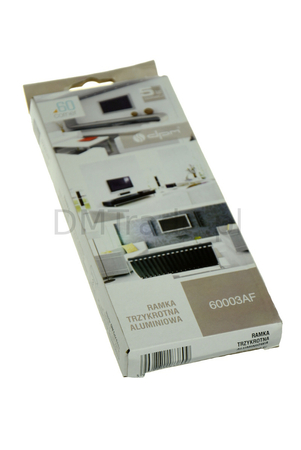 Ramka trzykrotna - Corner 60 aluminium - zdjęcie 2