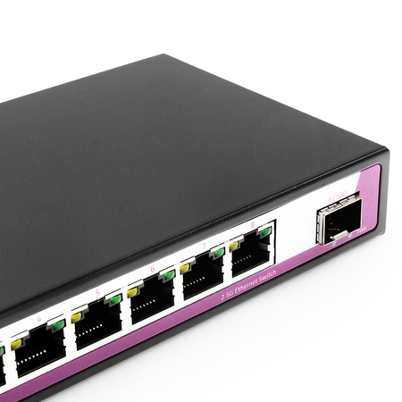 SWITCH 8 portów RJ45 2.5G +port SFP 10G SP-SGT108S - zdjęcie 2