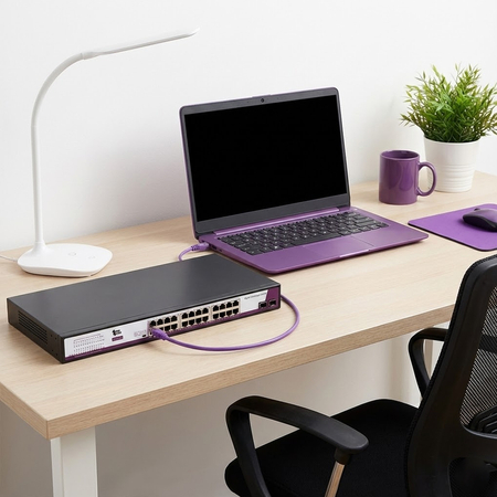 SWITCH 24x port + 2x port SFP 1Gbps SP-SG1024S2 - zdjęcie 2