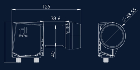 LNB Twin Inverto Premium Universal 40mm PLL - zdjęcie 2