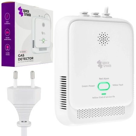 Czujnik 7x dymu gazu czadu Mieszkanie+ SA-DZ-CDG02 - zdjęcie 2