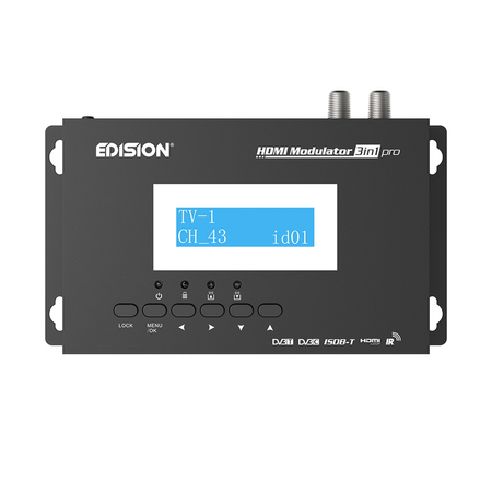 Modulator HDMI EDISION 3in1 pro DVB-T/DVB-C/ISDB-T - zdjęcie 2