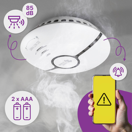 Czujnik dymu Tuya Spacetronik SL-DS01 - zdjęcie 2