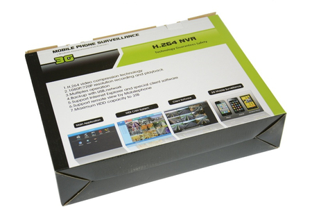 Rejestrator Spacetronik IP NVR MINI 8CH Czarny PL SP-MININVR8CH