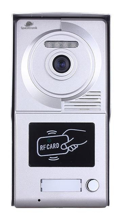 Zestaw wideodomofonowy jednorodzinny z monitorem dotykowym 7" Spacetronik DiO