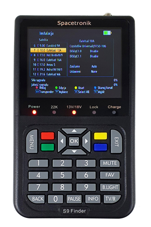 Miernik Digital Satellite Finder FreeSAT S9 H.265