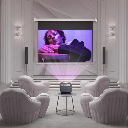 Elektryczny Ekran Projekcyjny SST Ścienny 100" - zdjęcie 2