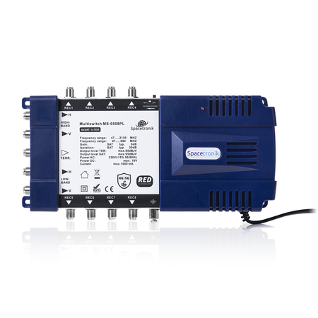 Multiswitch Spacetronik Pro Series MS-0508PL LTE - zdjęcie 2