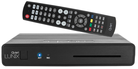 Qviart LUNIX DVB-S2 H.265 Enigma2 Open ATV (VU+ Zero)