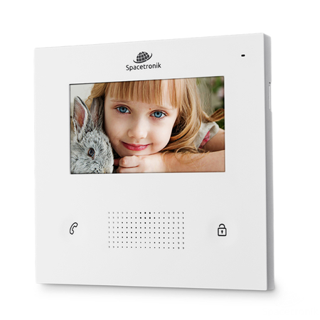 Zestaw wideodomofonowy jednorodzinny z monitorem 4,3" Spacetronik DiO