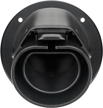 Uchwyt do kabla EV Type 2 ścienny kątowy czarny - zdjęcie 2