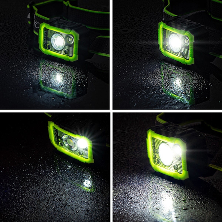 Latarka czołowa akumulatorowa 750lm CREE SMD Heavy odporna Vayox VA0187 - zdjęcie 2