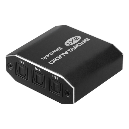 Optyczny rozdzielacz audio SPDIF Toslink 1x3