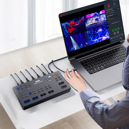 Mikser wideo audio 4xHDMI 1080p60 EZCAP328 - zdjęcie 2