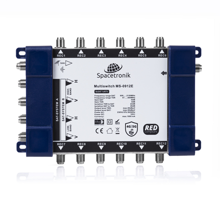 Multiswitch 9/12 Spacetronik E-Series MS-0912E - zdjęcie 2