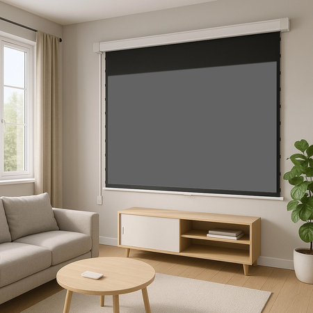 Elektr. ekran projekcyjny napinany ALR 120" 16:9 - zdjęcie 2