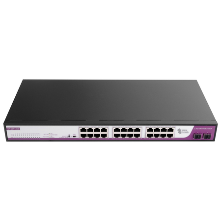 SWITCH 24 portów RJ45 2.5G port SFP 10G SP-SGT124S - zdjęcie 2