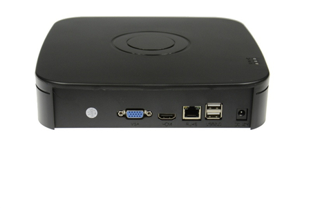 Rejestrator Spacetronik IP NVR MINI 8CH Czarny PL SP-MININVR8CH