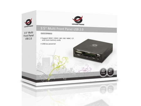 Czytnik kart pamięci Conceptronic 3,5" USB 2.0