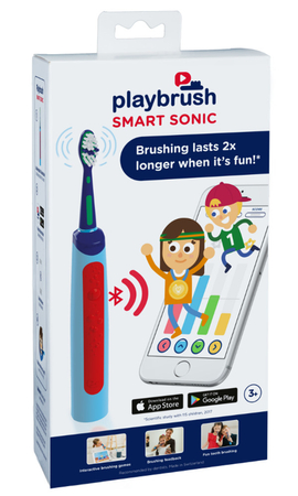Elektryczna szczoteczka do zębów Playbrush Smart Sonic z trenerem i grami