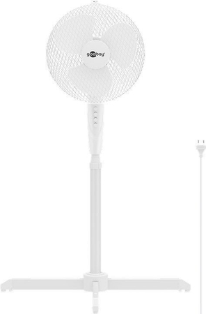 16" Goobay Standventilator 45W WHITE - zdjęcie 2