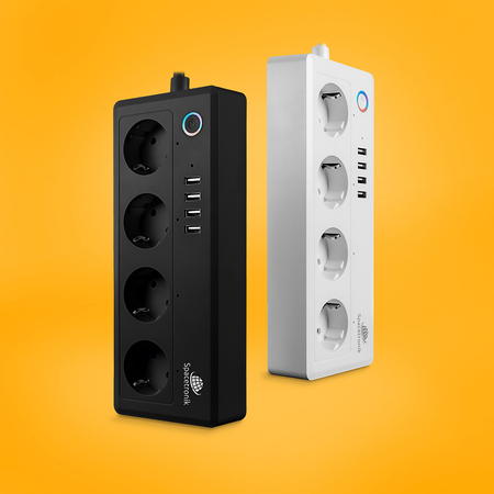 Listwa zasilająca prądowa z USB sterowana Wi-Fi Spacetronik Smart Life SL-PS26