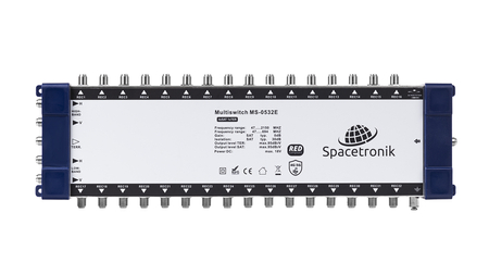 Multiswitch 5/32 końcowy Spacetronik E-Series MS-0532E z zasilaczem - zdjęcie 2