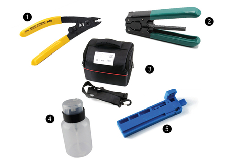 Zestaw akcesoriów do kabli światłowodowych SPOP4