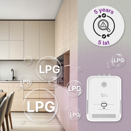 Czujnik gazu (LPG) Spacetronik SA-DG03 - zdjęcie 2
