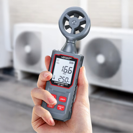 Anemometr cyfrowy do 30m/s Noyafa NF-561 - zdjęcie 2