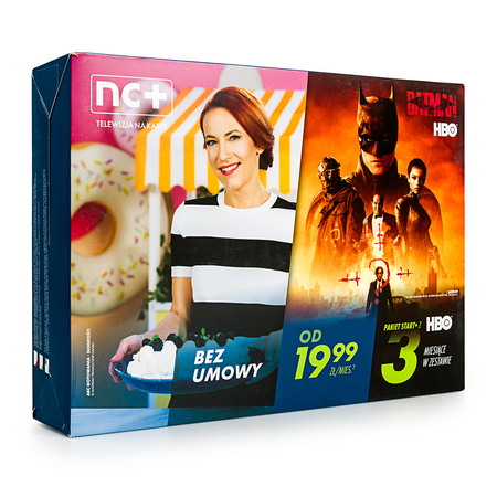 Usługa nc+ pakiet Start+ na 3m-ce z HBO na 3m-ce WIFIBOX+ SAGEMCOM DSIW74 - zdjęcie 2