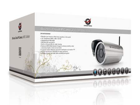 Kamera IP Conceptronic Zewnętrzna WDR 720 CIPCAM720OD WIFI