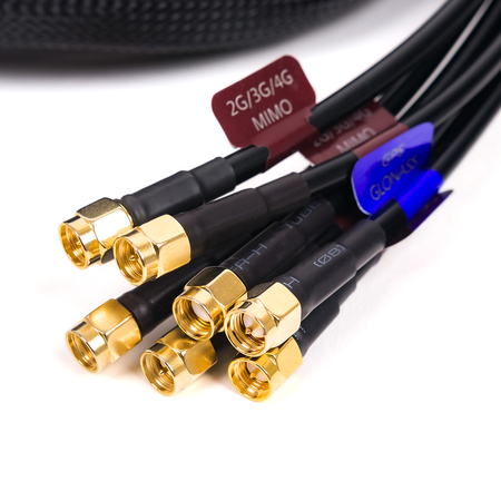 Kabel GSM Poynting 7w1 CAB-119 5xSMA 2xRP SMA 3m - zdjęcie 2