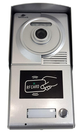 Zestaw wideodomofonowy jednorodzinny z monitorem dotykowym 7" Spacetronik DiO