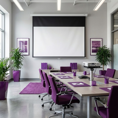 Ekran Projekcyjny Sufitowy Zwijany Manualnie 100" cali 16:9 PVC 1.0 Gain 160° Spacetronik - zdjęcie 2