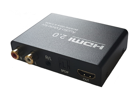 Extractor HDMI-HDMI + Audio SPDIF lub R/L SPH-AE03 - zdjęcie 2