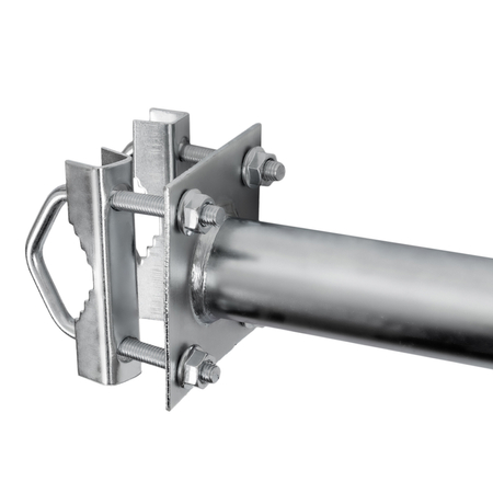 Maszt balkonowy do anteny gięty L-30cm, czołowy - zdjęcie 2