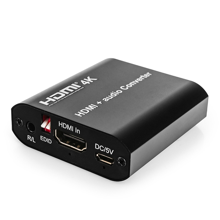 Extractor HDMI na HDMI 4K + audio SPDiF Coaxial Jack 3,5mm Spacetronik SPH-AE01 - zdjęcie 2