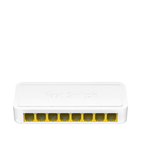 8-portowy przełącznik SWITCH domowy Cudy FS108D 10/100 Mbps - zdjęcie 2