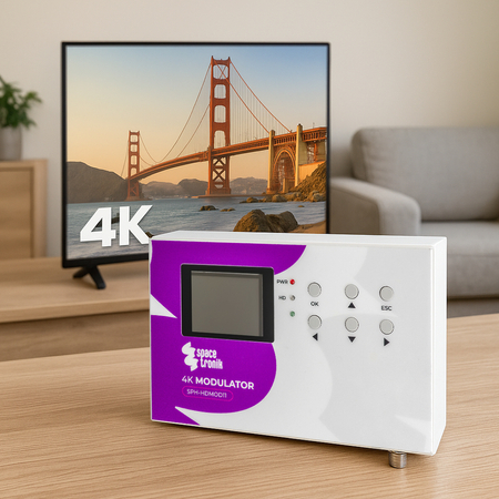 Modulator 4K HDMI Spacetronik HDMOD-11 - zdjęcie 2